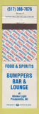 Matchbook Cover - Bumppers Bar ounge Prudenville MI