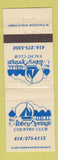 Matchbook Cover - Abbey Springs Country Club
