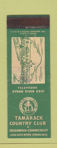 Matchbook Cover - Tamarack Country Club Greenwich CT WEAR