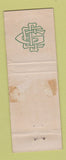 Matchbook Cover - Edgewater Golf Club Chicago IL