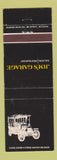 Matchbook Cover - Jim's Garage restaurant Detroit MI WEAR