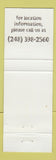 Matchbook Cover - BD's Mongolian BBQ