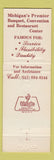 Matchbook Cover - Long's Restaurant Lansing MI