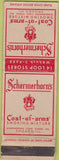 Matchbook Cover - Schermerhorn's Coat of Arms Pipe Tobacco Chicago IL