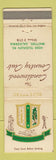 Matchbook Cover - Candlewood Country Club Whittier CA WEAR
