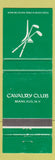 Matchbook Cover - Calvary Club Manlius NY WEAR