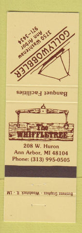 Matchbook Cover - Gollywobbler Whiffletree Ann Arbor MI