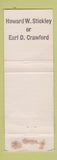 Matchbook Cover - Farmers Insurance Group MI