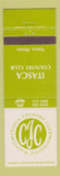 Matchbook Cover - Itasca Country Club IL
