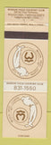 Matchbook Cover - Mission Viejo Country Club CA WEAR