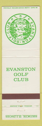 Matchbook Cover - Evanston Golf Club Skokie IL