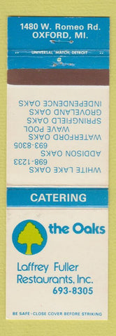 Matchbook Cover - Laffrey Fuller Restaurants Oxford MI