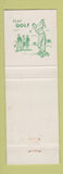 Matchbook Cover - Sussex Pines Country Club Georgetown DE