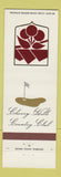 Matchbook Cover - Cherry Hills Country Club Denver Colorado
