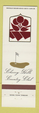 Matchbook Cover - Cherry Hills Country Club Denver Colorado