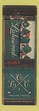 Matchbook Cover - Lakewood Country Club Dallas TX WORN
