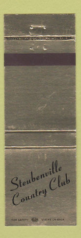 Matchbook Cover - Steubenville Country Club OH