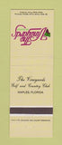 Matchbook Cover - The Vineyards Golf Country Club Naples FL