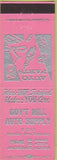 Matchbook Cover - Gov't Hill Auto Supply Anchorage AK pink