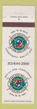 Matchbook Cover - Oakland Hills Country Club MI