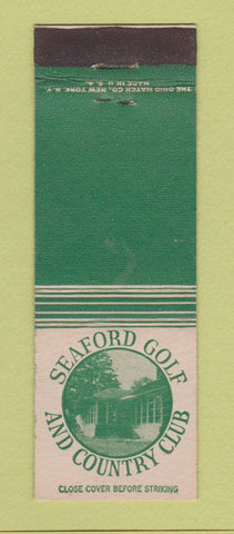 Matchbook Cover - Seaford Golf Country Club
