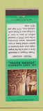 Matchbook Cover - Mammoth Cave KY Frozen Niagara