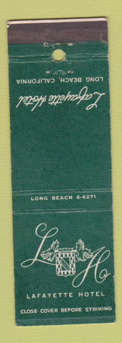 Matchbook Cover - Lafayette Hotel Long Beach CA