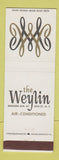 Matchbook Cover - The Weylin New York City