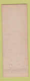 Matchbook Cover - Alonzo Ward Hotel Aberdeen SD