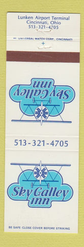 Matchbook Cover - Sky Galley Inn Cincinnati OH