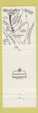 Matchbook Cover - Sky Galley Inn Cincinnati OH