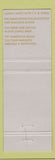 Matchbook Cover - Brunswick Seguin Room Motor Hotel Parry Sound ON WEAR