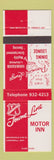 Matchbook Cover - Towne Line Motor Inn Cornwall ON