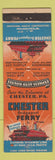 Matchbook Cover - Chester Bridgeport Ferry