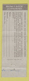 Matchbook Cover - Stamp Collecting Offer Kenmore Milford NH patriotic