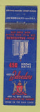 Matchbook Cover - Hotel Belvedere New York City