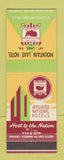 Matchbook Cover - Mountain Lake Hotel Mountain Lake VA