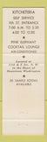 Matchbook Cover - Hotel Harrington Washington DC