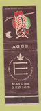 Matchbook Cover - Eddy Matches Nature Series Owl WEAR
