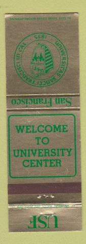 Matchbook Cover - University Center San Francisco CA