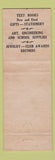 Matchbook Cover - Los Angeles CA City College