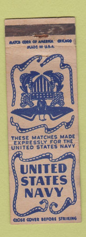 Matchbook Cover - United States Navy WEAR