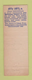 Matchbook Cover - The Dilly Motel St Petersburg Beach FL