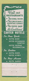 Matchbook Cover - Hotel Governor Clinton New York City