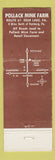 Matchbook Cover - Pollack's Mink Farm Hamburg Deer Lake PA
