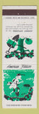 Matchbook Cover - American Folklore Johnny Appleseed