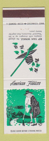 Matchbook Cover - American Folklore Rip Van Winkle