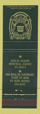 Matchbook Cover - Restaurant Romantico ST Jean QC Montreal