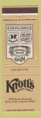 Matchbook Cover - Knott's Berry Farm Buena Park CA WEAR