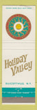 Matchbook Cover - Holiday Valley Ellicottville NY